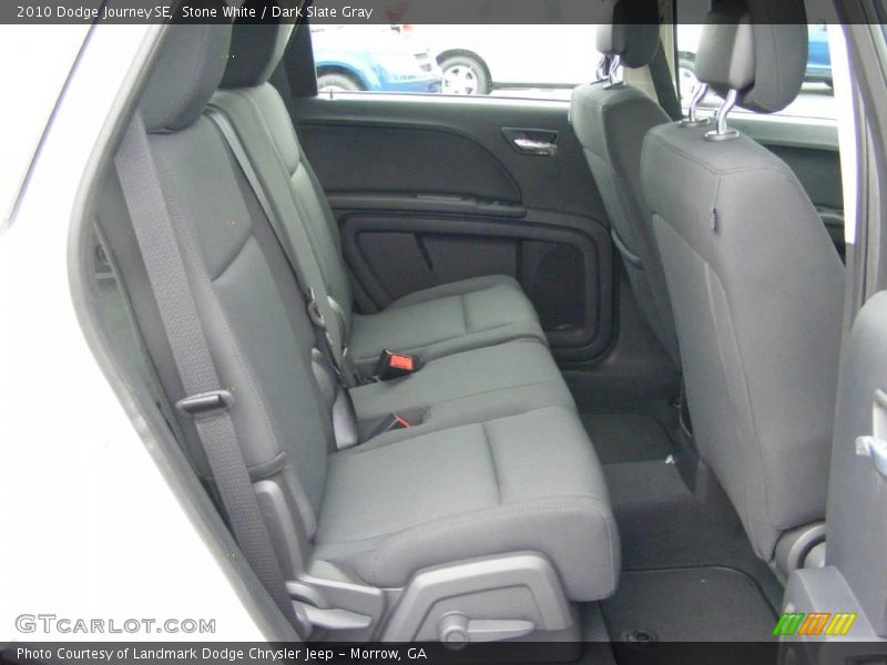 Stone White / Dark Slate Gray 2010 Dodge Journey SE