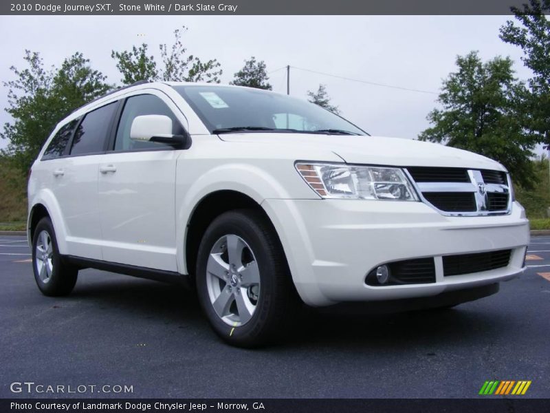 Stone White / Dark Slate Gray 2010 Dodge Journey SXT