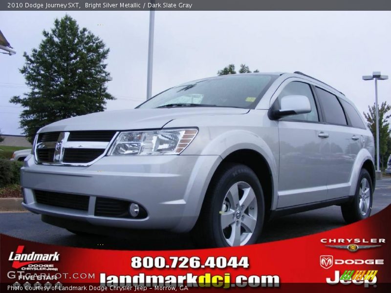 Bright Silver Metallic / Dark Slate Gray 2010 Dodge Journey SXT