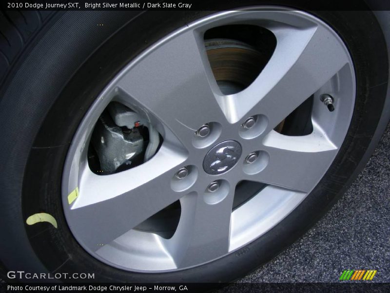 Bright Silver Metallic / Dark Slate Gray 2010 Dodge Journey SXT