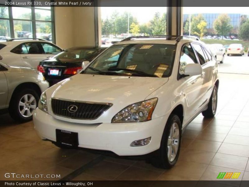 Crystal White Pearl / Ivory 2004 Lexus RX 330