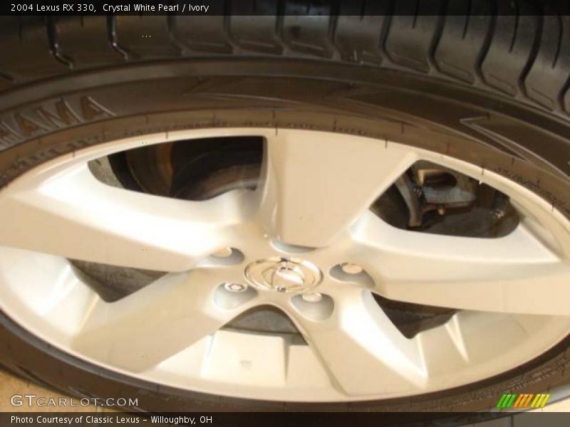 Crystal White Pearl / Ivory 2004 Lexus RX 330