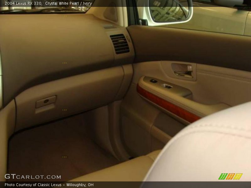 Crystal White Pearl / Ivory 2004 Lexus RX 330