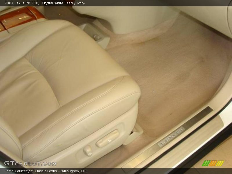 Crystal White Pearl / Ivory 2004 Lexus RX 330