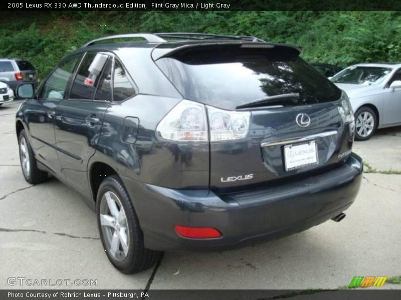 Flint Gray Mica / Light Gray 2005 Lexus RX 330 AWD Thundercloud Edition