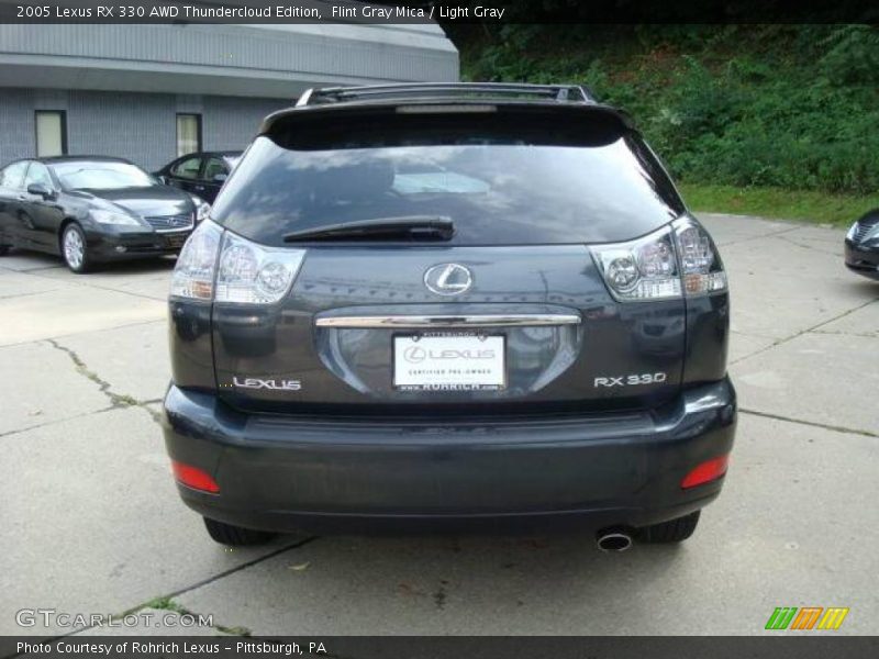 Flint Gray Mica / Light Gray 2005 Lexus RX 330 AWD Thundercloud Edition