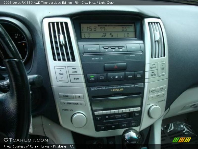 Flint Gray Mica / Light Gray 2005 Lexus RX 330 AWD Thundercloud Edition