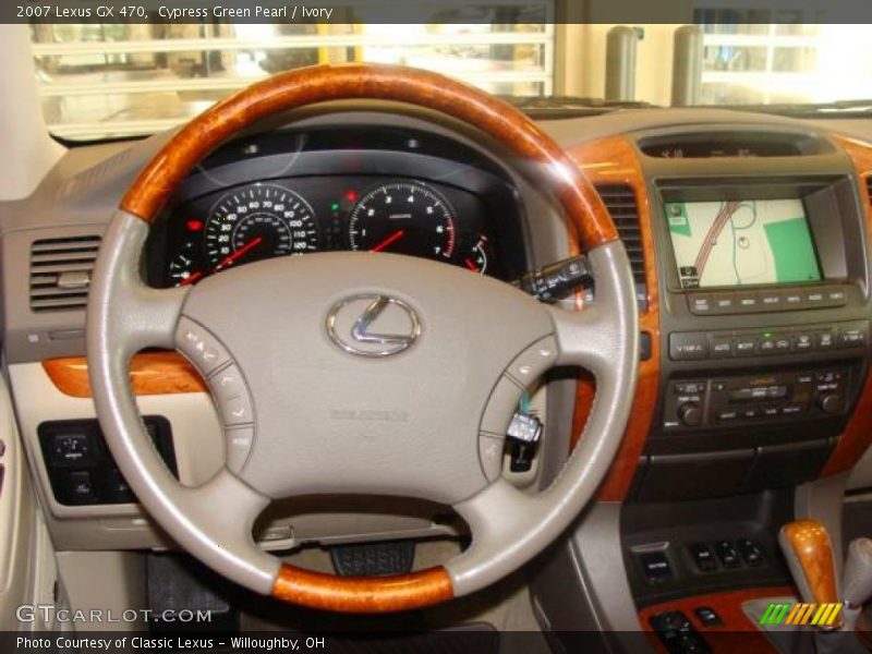Cypress Green Pearl / Ivory 2007 Lexus GX 470