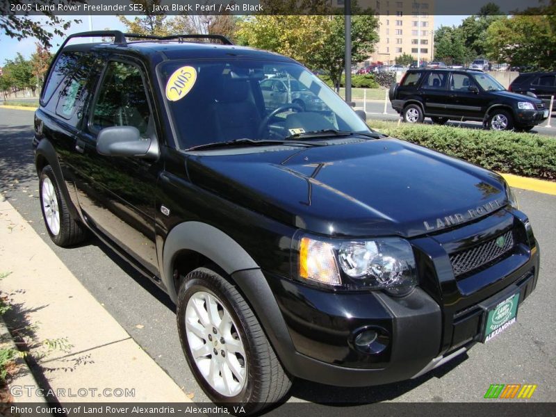 Java Black Pearl / Ash Black 2005 Land Rover Freelander SE3