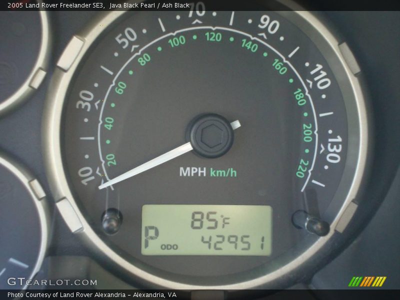 Java Black Pearl / Ash Black 2005 Land Rover Freelander SE3
