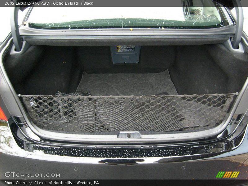 Obsidian Black / Black 2009 Lexus LS 460 AWD