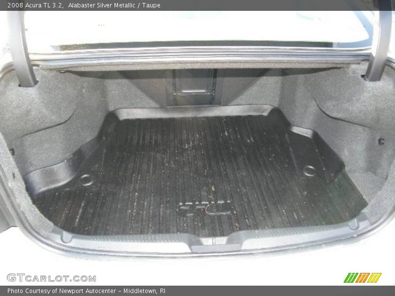 Alabaster Silver Metallic / Taupe 2008 Acura TL 3.2