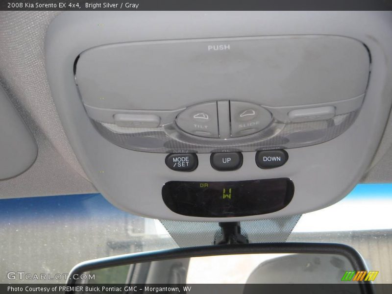 Bright Silver / Gray 2008 Kia Sorento EX 4x4