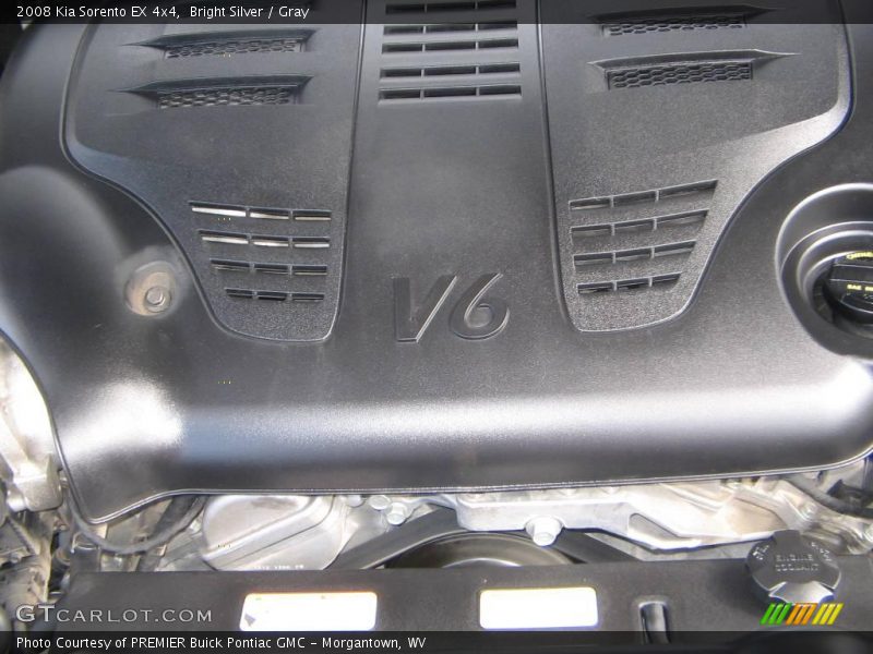 Bright Silver / Gray 2008 Kia Sorento EX 4x4