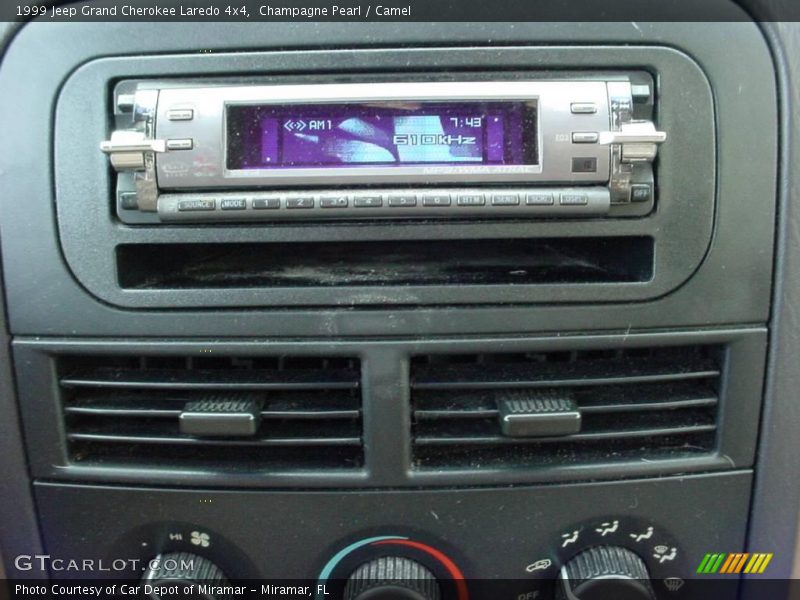 Champagne Pearl / Camel 1999 Jeep Grand Cherokee Laredo 4x4