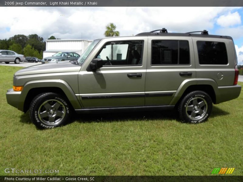 Light Khaki Metallic / Khaki 2006 Jeep Commander