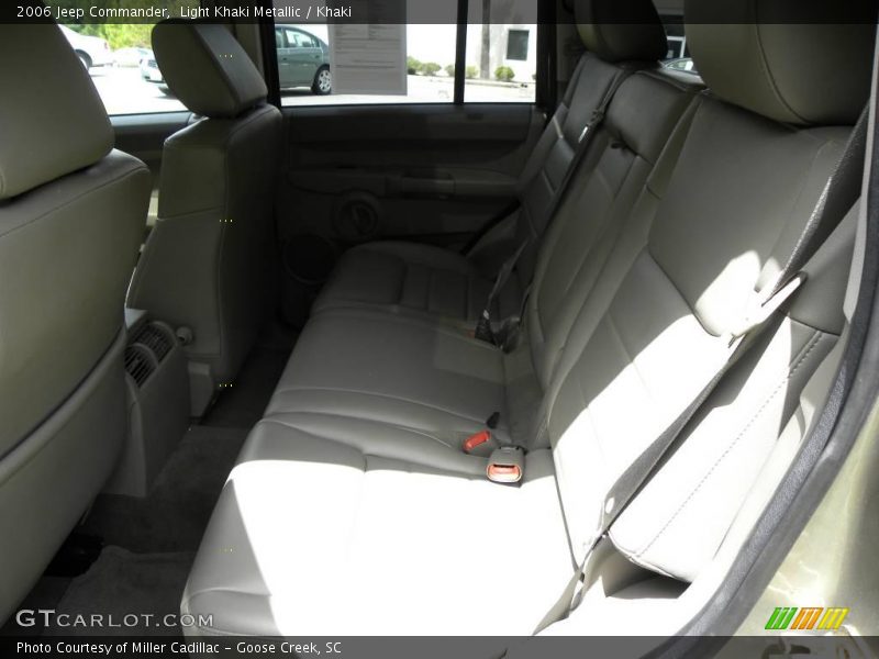 Light Khaki Metallic / Khaki 2006 Jeep Commander