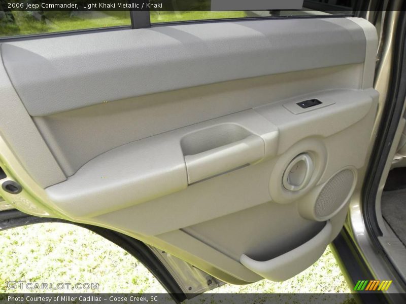 Light Khaki Metallic / Khaki 2006 Jeep Commander
