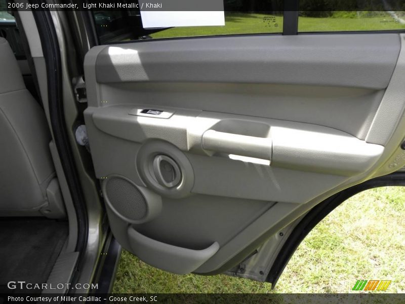 Light Khaki Metallic / Khaki 2006 Jeep Commander