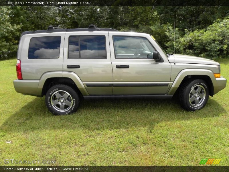 Light Khaki Metallic / Khaki 2006 Jeep Commander