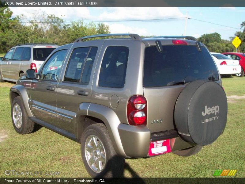 Dark Khaki Pearl / Khaki 2006 Jeep Liberty Limited