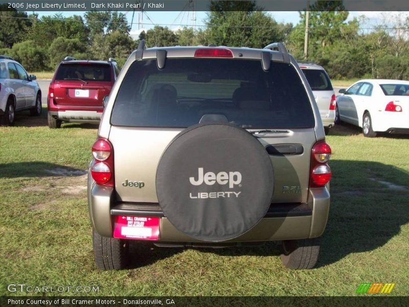Dark Khaki Pearl / Khaki 2006 Jeep Liberty Limited