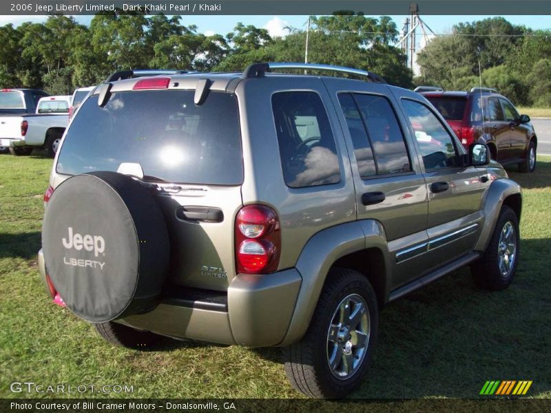 Dark Khaki Pearl / Khaki 2006 Jeep Liberty Limited