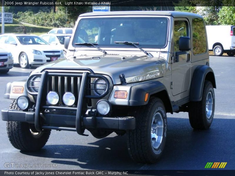 Light Khaki Metallic / Khaki 2006 Jeep Wrangler Rubicon 4x4