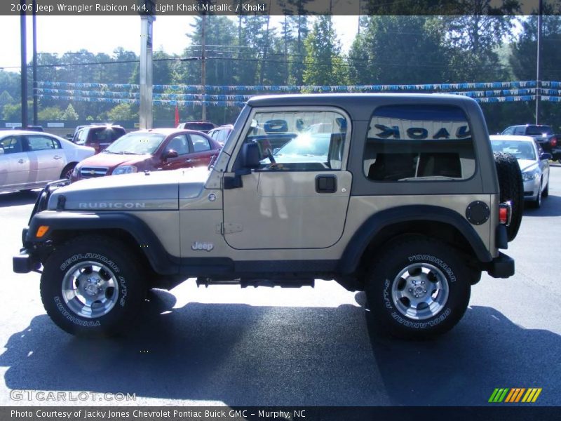Light Khaki Metallic / Khaki 2006 Jeep Wrangler Rubicon 4x4