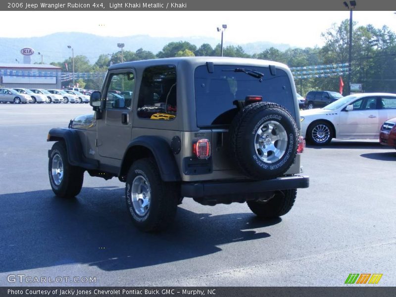 Light Khaki Metallic / Khaki 2006 Jeep Wrangler Rubicon 4x4