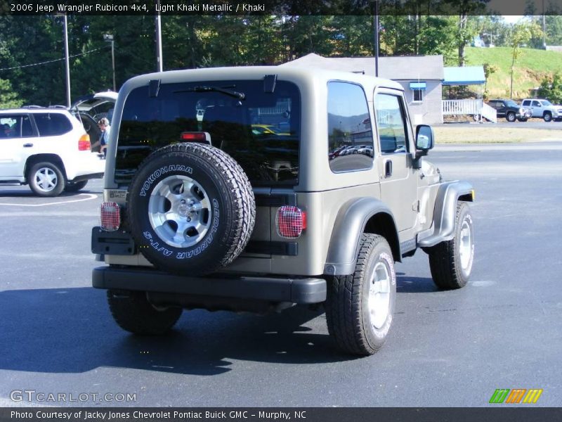 Light Khaki Metallic / Khaki 2006 Jeep Wrangler Rubicon 4x4