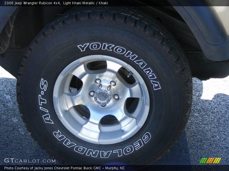 Light Khaki Metallic / Khaki 2006 Jeep Wrangler Rubicon 4x4