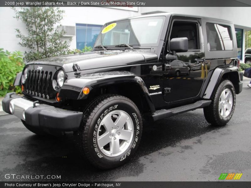 Black / Dark Slate Gray/Medium Slate Gray 2008 Jeep Wrangler Sahara 4x4