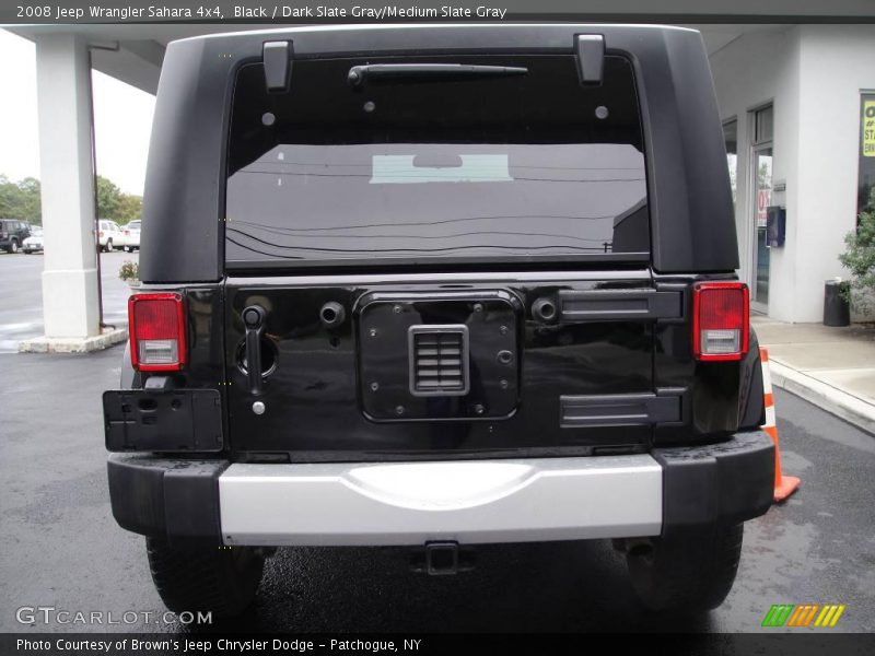 Black / Dark Slate Gray/Medium Slate Gray 2008 Jeep Wrangler Sahara 4x4