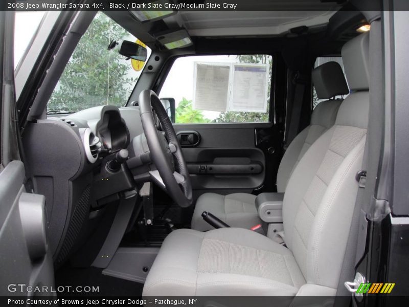 Black / Dark Slate Gray/Medium Slate Gray 2008 Jeep Wrangler Sahara 4x4