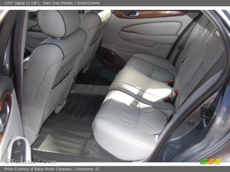 Slate Grey Metallic / Dove/Granite 2007 Jaguar XJ XJ8 L