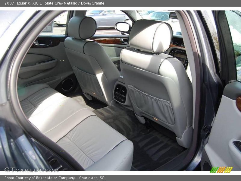 Slate Grey Metallic / Dove/Granite 2007 Jaguar XJ XJ8 L
