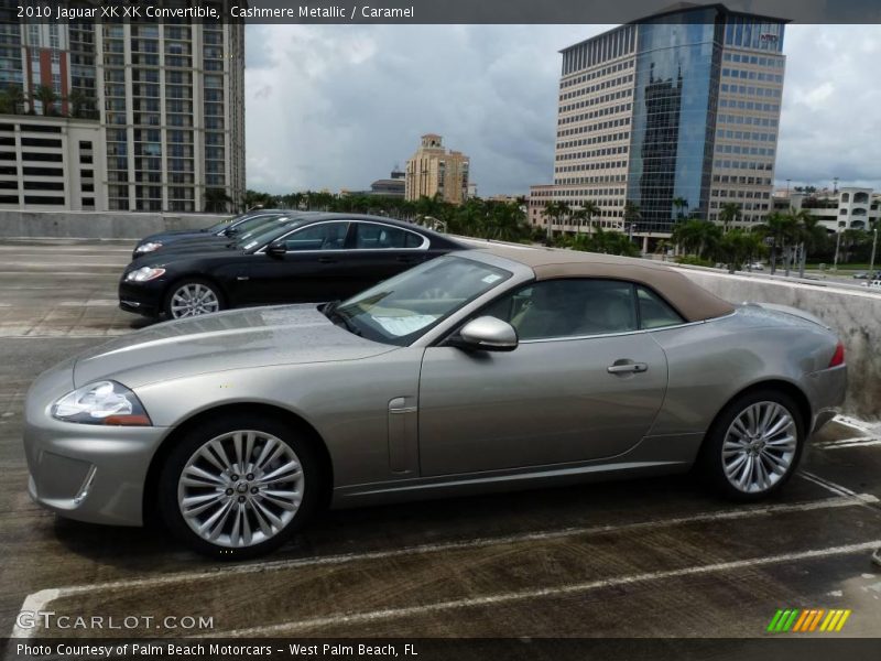 Cashmere Metallic / Caramel 2010 Jaguar XK XK Convertible