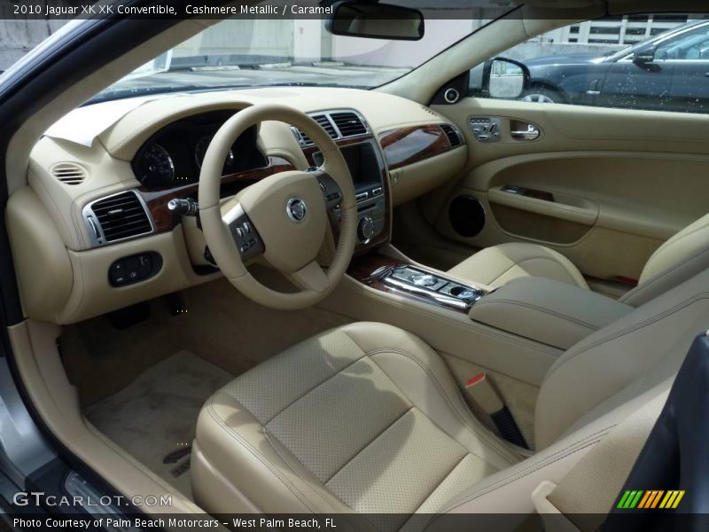 Cashmere Metallic / Caramel 2010 Jaguar XK XK Convertible
