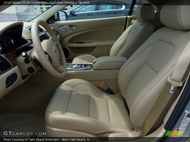 Cashmere Metallic / Caramel 2010 Jaguar XK XK Convertible