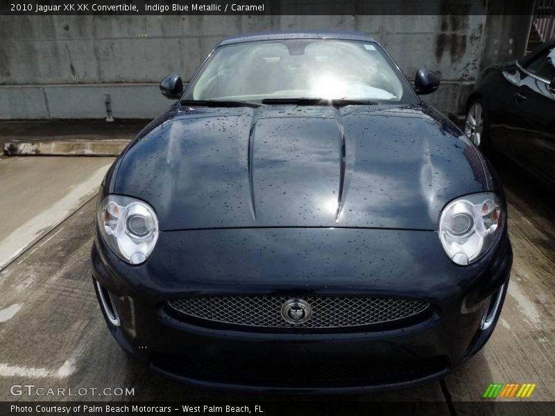 Indigo Blue Metallic / Caramel 2010 Jaguar XK XK Convertible