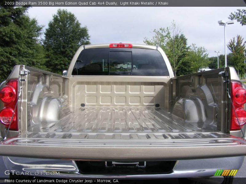 Light Khaki Metallic / Khaki 2009 Dodge Ram 3500 Big Horn Edition Quad Cab 4x4 Dually