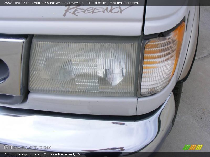 Oxford White / Medium Parchment 2002 Ford E Series Van E150 Passenger Conversion