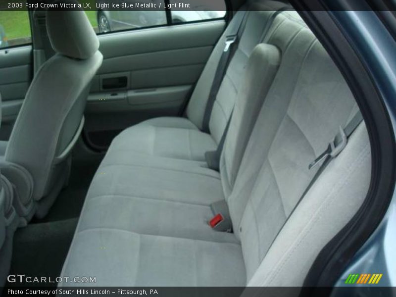 Light Ice Blue Metallic / Light Flint 2003 Ford Crown Victoria LX