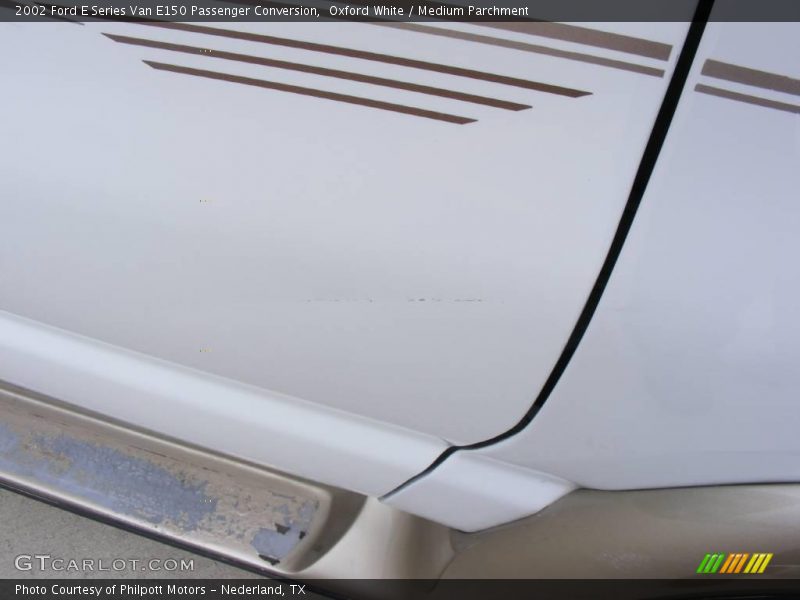 Oxford White / Medium Parchment 2002 Ford E Series Van E150 Passenger Conversion