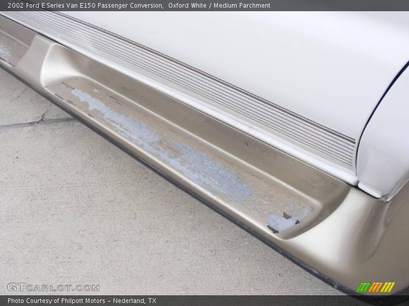 Oxford White / Medium Parchment 2002 Ford E Series Van E150 Passenger Conversion