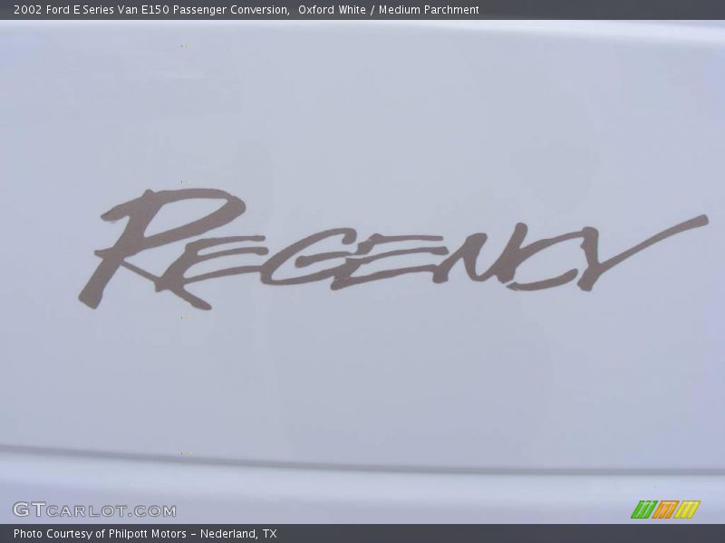 Oxford White / Medium Parchment 2002 Ford E Series Van E150 Passenger Conversion