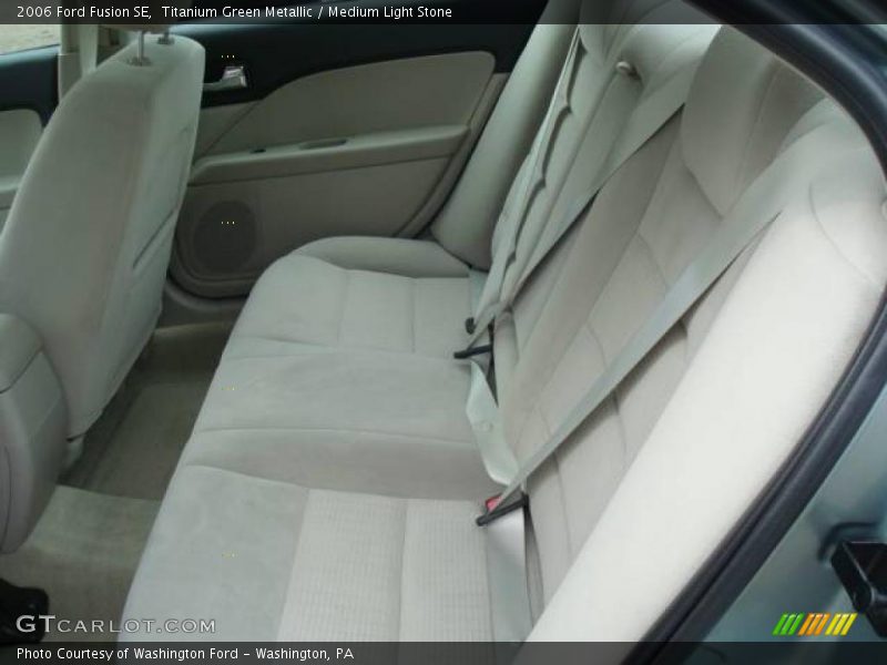 Titanium Green Metallic / Medium Light Stone 2006 Ford Fusion SE