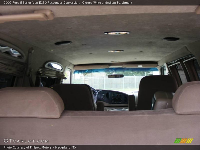 Oxford White / Medium Parchment 2002 Ford E Series Van E150 Passenger Conversion