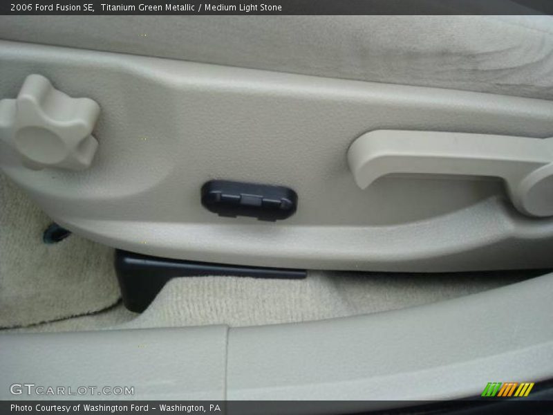 Titanium Green Metallic / Medium Light Stone 2006 Ford Fusion SE